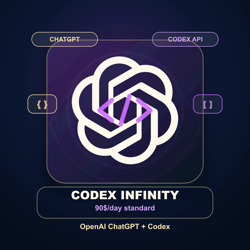 Codex Infinity ChatGPT Codex API 90$