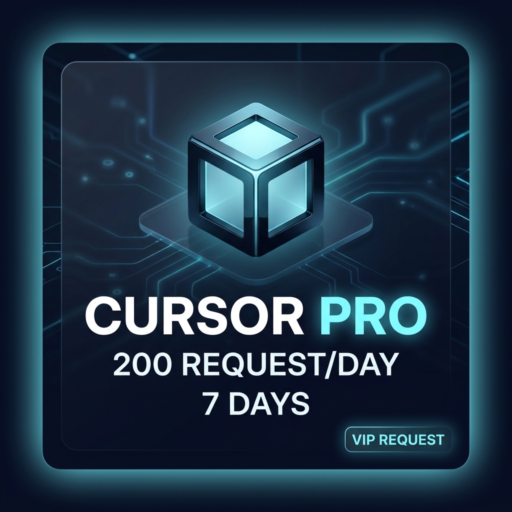 Cursor Pro 200 request 7 ngày