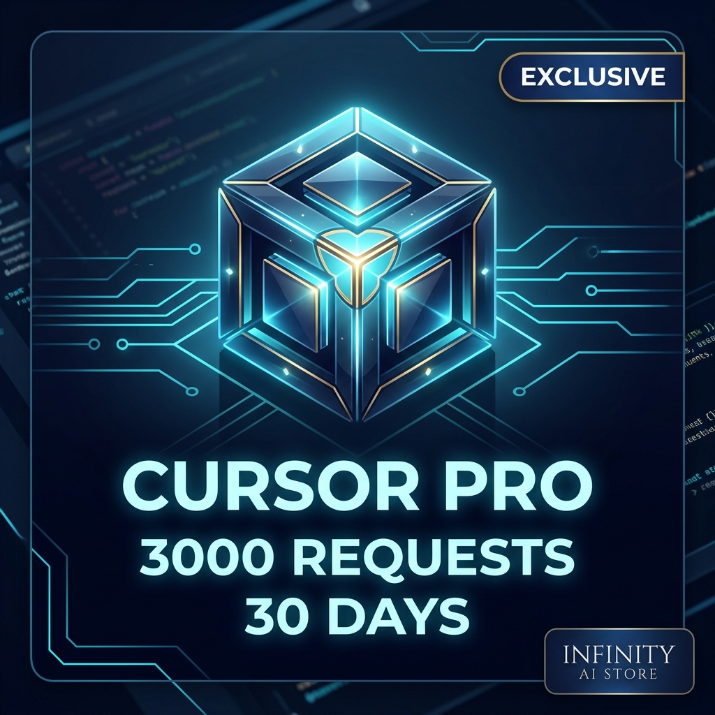 Cursor Pro 3000 request 30 ngày độc quyền Infinity AI Store