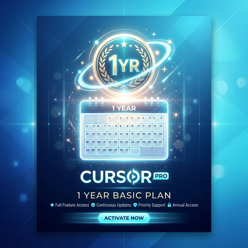 Cursor Pro gói 1 năm không bảo hành