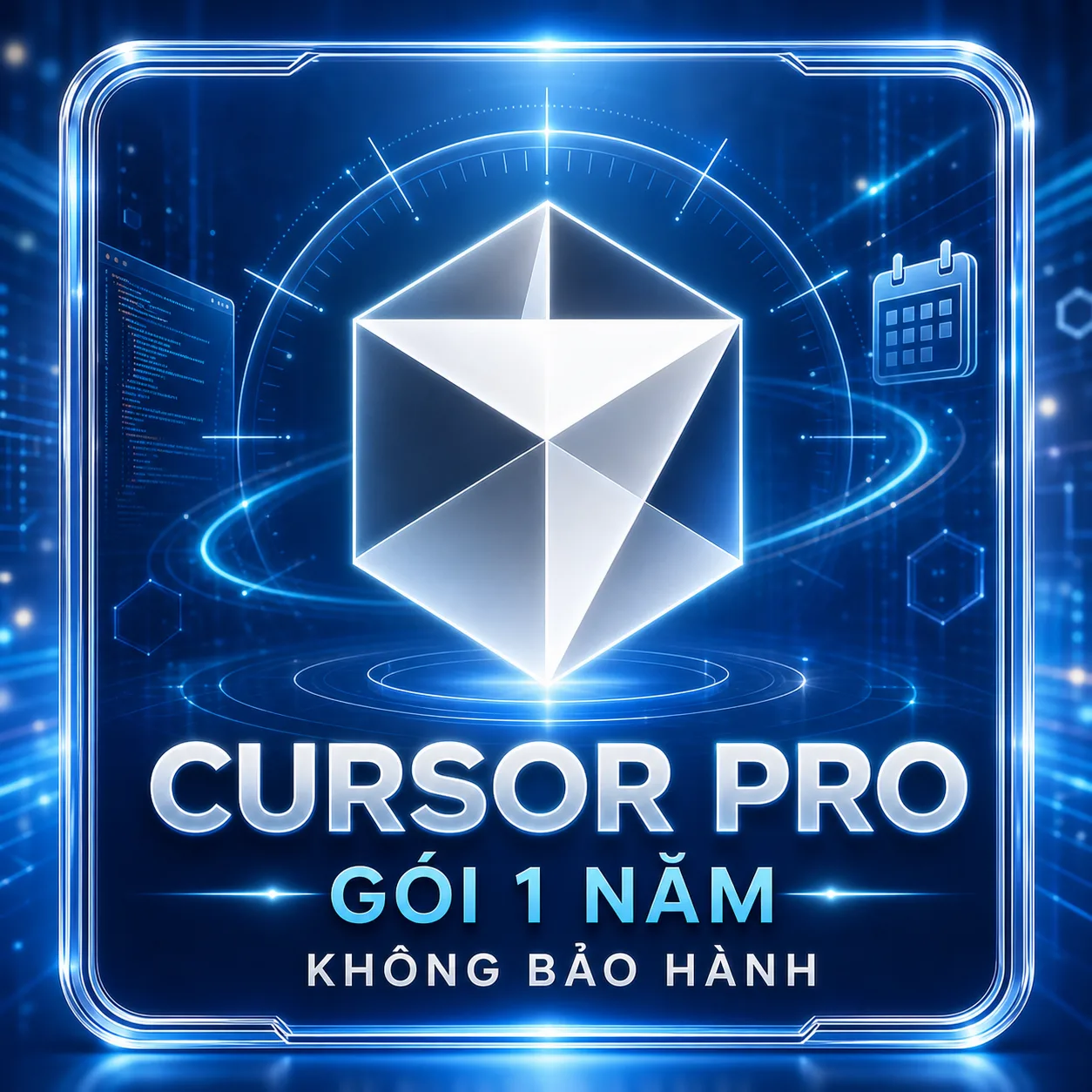Cursor Pro gói 1 năm không bảo hành
