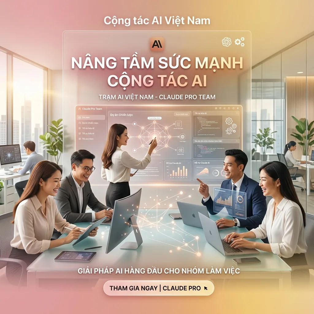 Claude Pro Team cho cộng tác AI cao cấp